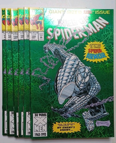 Web spiderman 100 1st - of,