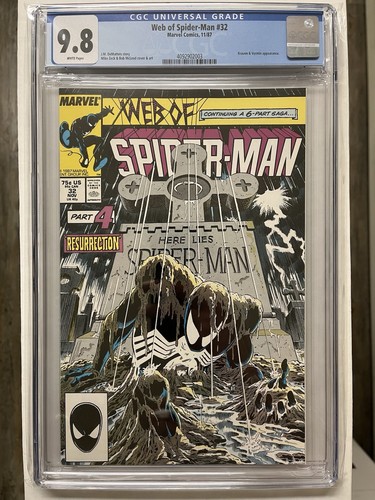 Web spiderman cgc 9 - web,