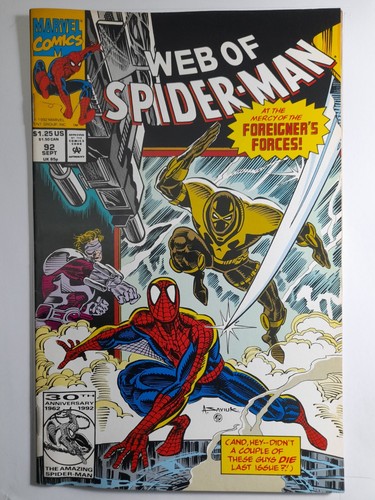 Web spiderman vf nm - spiderman, vf/nm
