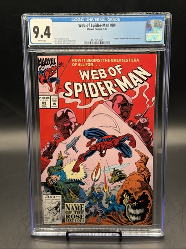 Web spider man marvel - #84, (marvel
