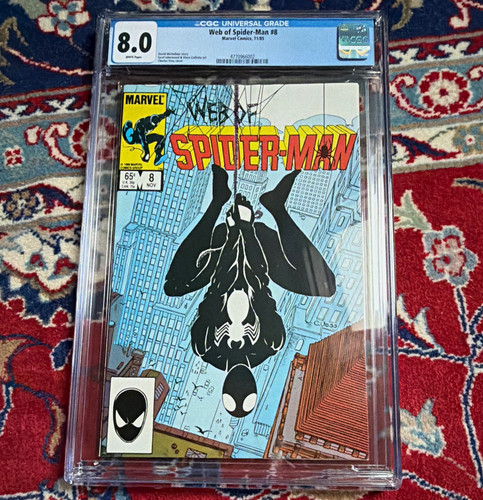 Web spider man cgc - spider-man, 8.0