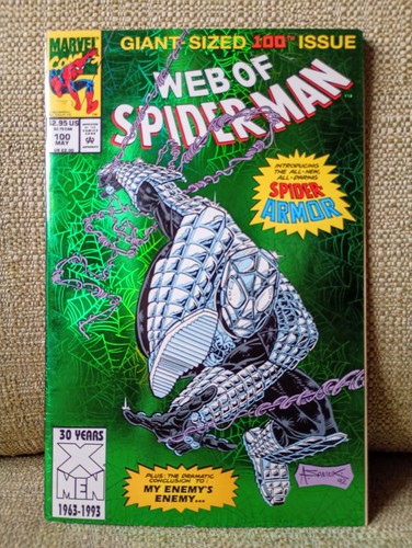 Web spider man 100 1993 - web, of