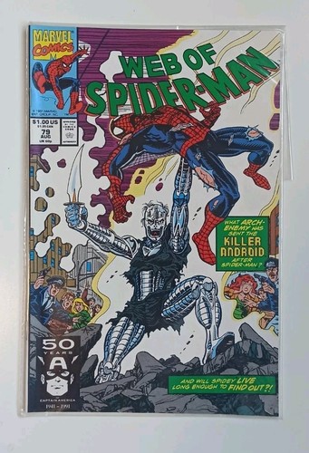 Marvel web spiderman 79 - marvel,