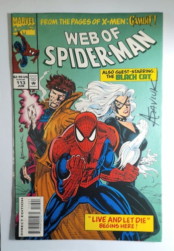 Web spiderman 113 dlx nm - of,