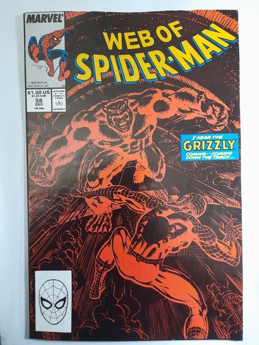 Web spiderman vf nm - of, vf/nm