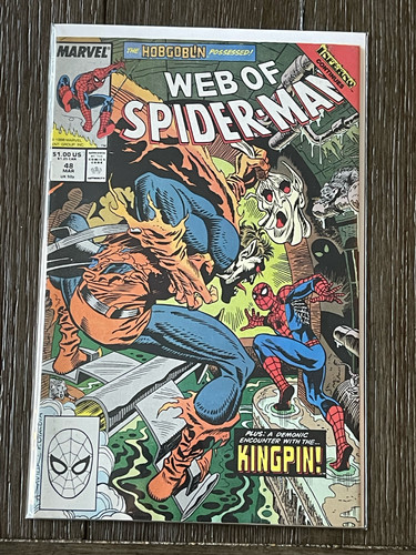 Web spider man - of, vf/nm