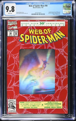 Web spider man cgc 9 - web,