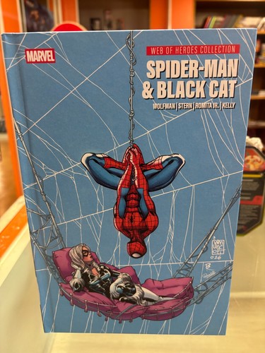Spider man black cat - web, of