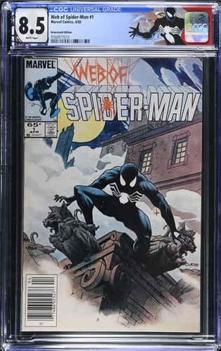 Web spider man cgc - #1,