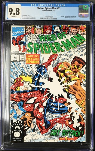 Web spider man cgc 9 - of,