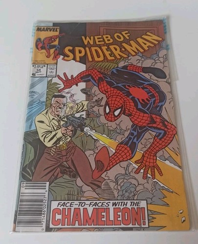 Marvel web spiderman 54 - web,