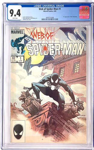Web spider man cgc 9 - spider-man,