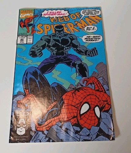 Marvel web spiderman 82 - -,